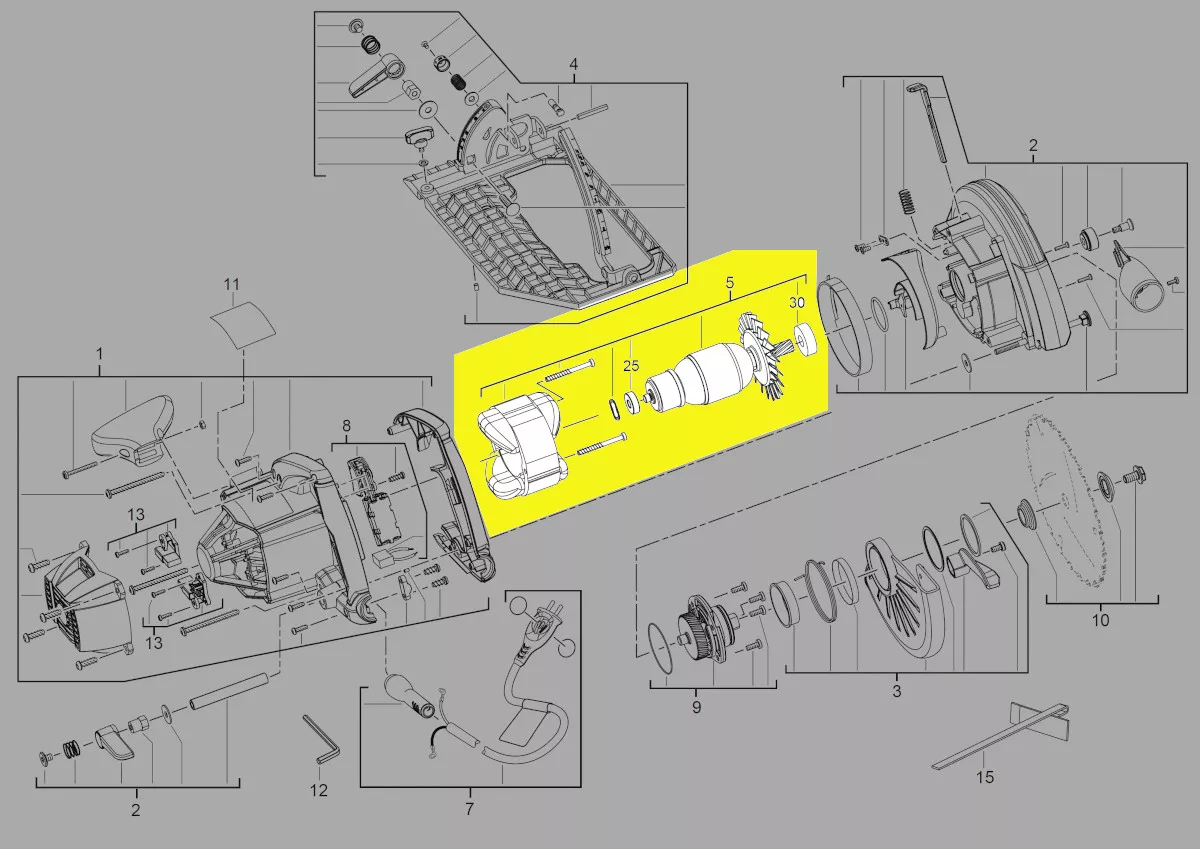 moteur réf. 4931440863 AEG